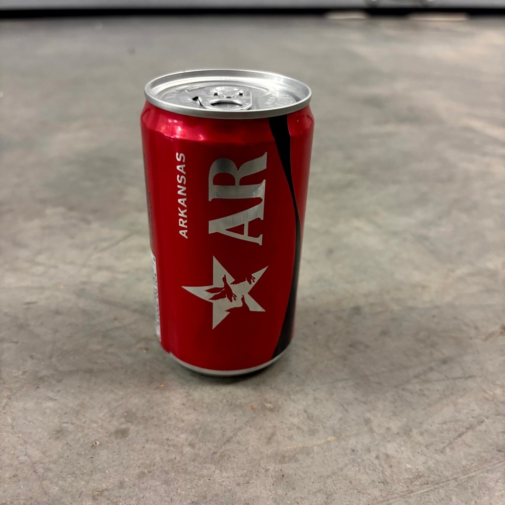 2026 Coca-Cola Zero Sugar Arkansas AR State Series 7.5oz Mini Can Empty
